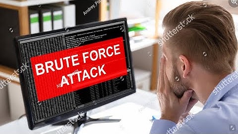 Brute force attack explained