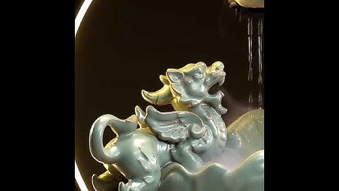 Thác nước phong thuỷ Tỳ Hưu Thiên Lộc