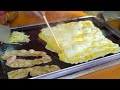 【西成・とん平焼き】人気店の作り方｜鉄板焼 金ちゃん｜Tonpeiyaki Easy Okonomiyaki(お好み焼き)｜Japanese Street Food｜Osaka とんぺい焼き