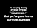 Three Days Grace - Gone Forever (Lyrics video 中文字幕)