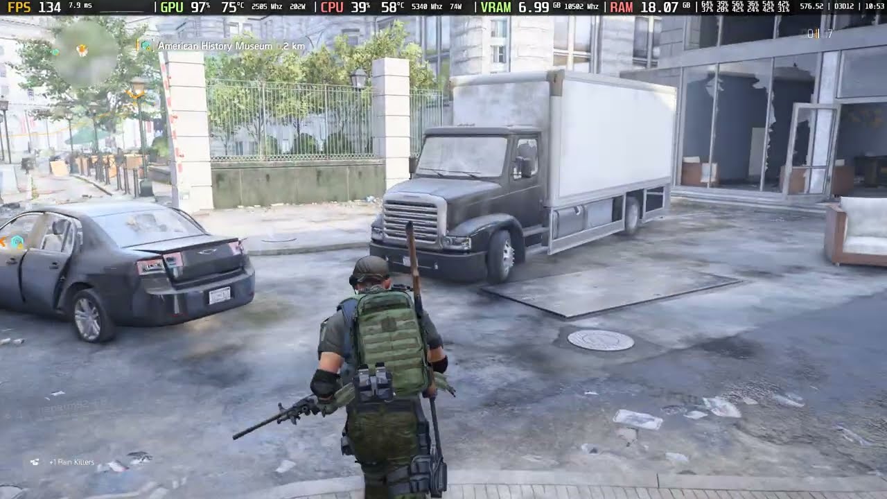 Tom Clancy's The Division 2 2025 - RTX 4070 Ti + R7 7700 - maxed out 1440p60