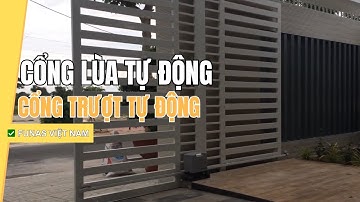 Cổng Lùa Tự Động - Lắp Đặt Cổng Trượt Tự Động Tại Quảng Nam | ✅ Funas - Đà Nẵng