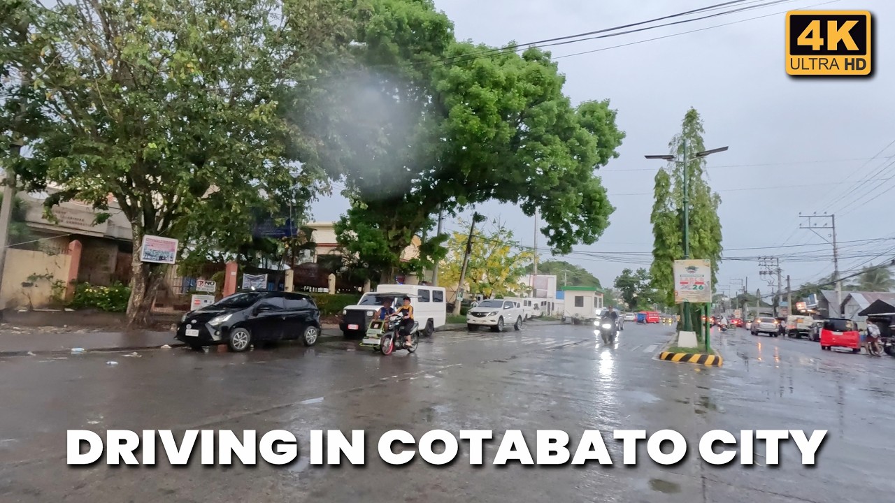A Rainy Saturday Afternoon Drive in Cotabato City