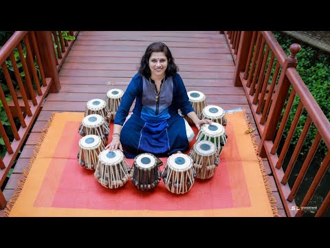 National Anthem of India Jana gana mana played in tabla tabla tarang by Retnasree iyer