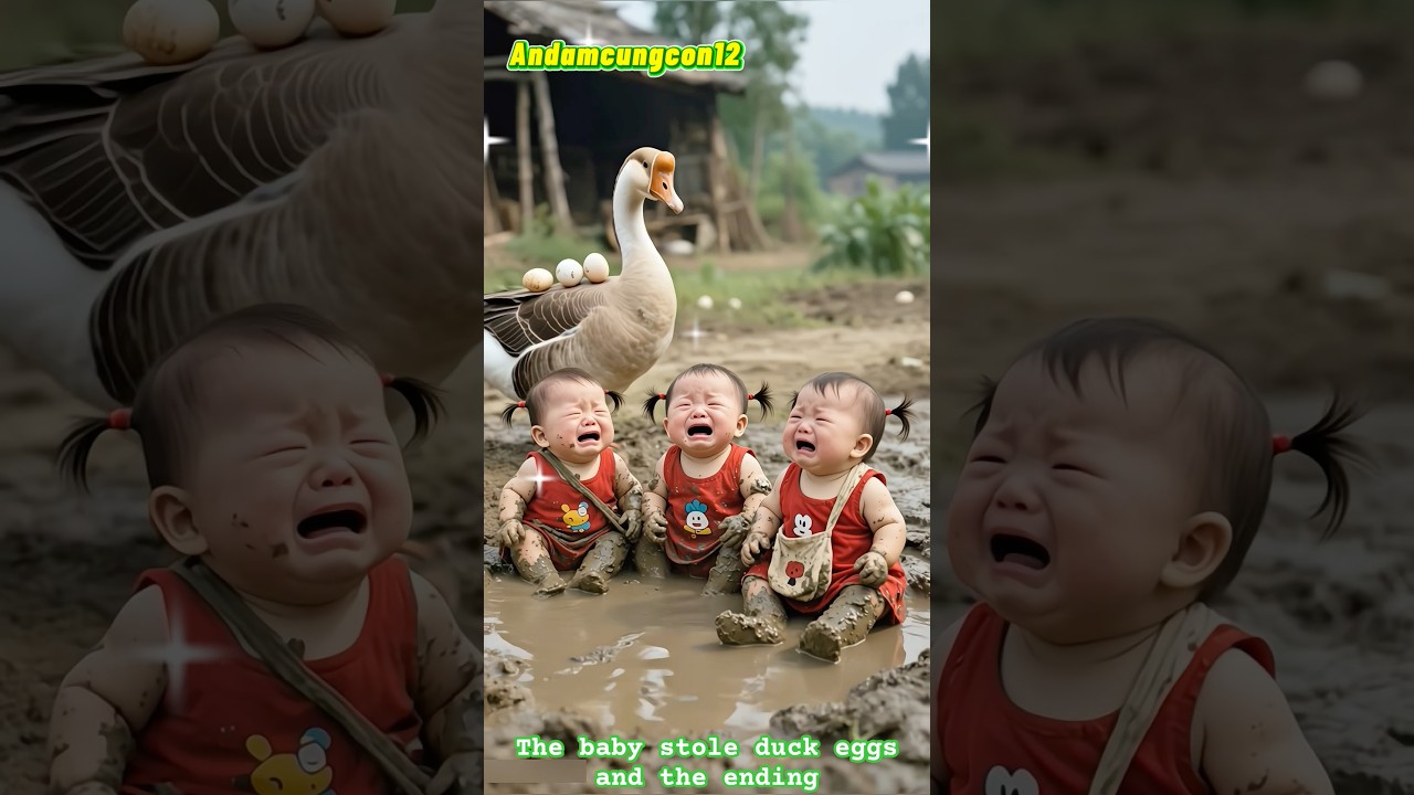 The baby stole duck eggs and the ending 