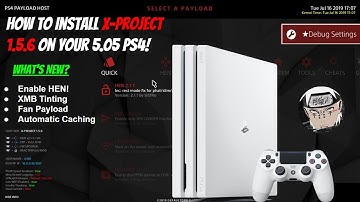 How To Install X-Project 1.5.6 On Your Modded PS4! [PS4 Jailbreak Tutorial]