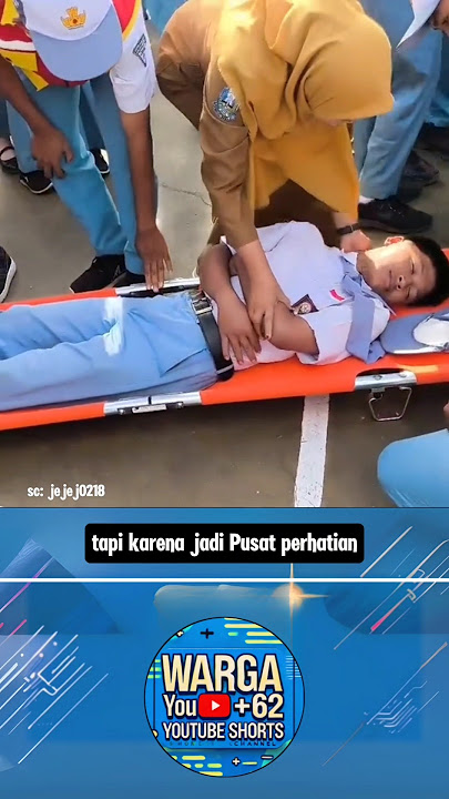 Malas upacara malah pura-pura pingsan