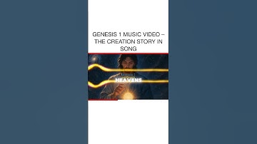 Genesis 1 Music Video: Experience the Creation Story Through Song #Creation #Genesis1 #MusicVideo