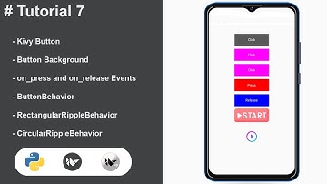 Kivy/kivyMD Tutorial #7 - Create Mobile Apps With Python