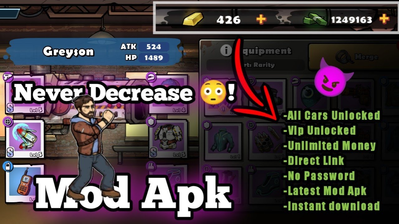 Earn To Die Rogue Mod Apk Unlimited Money YouTube
