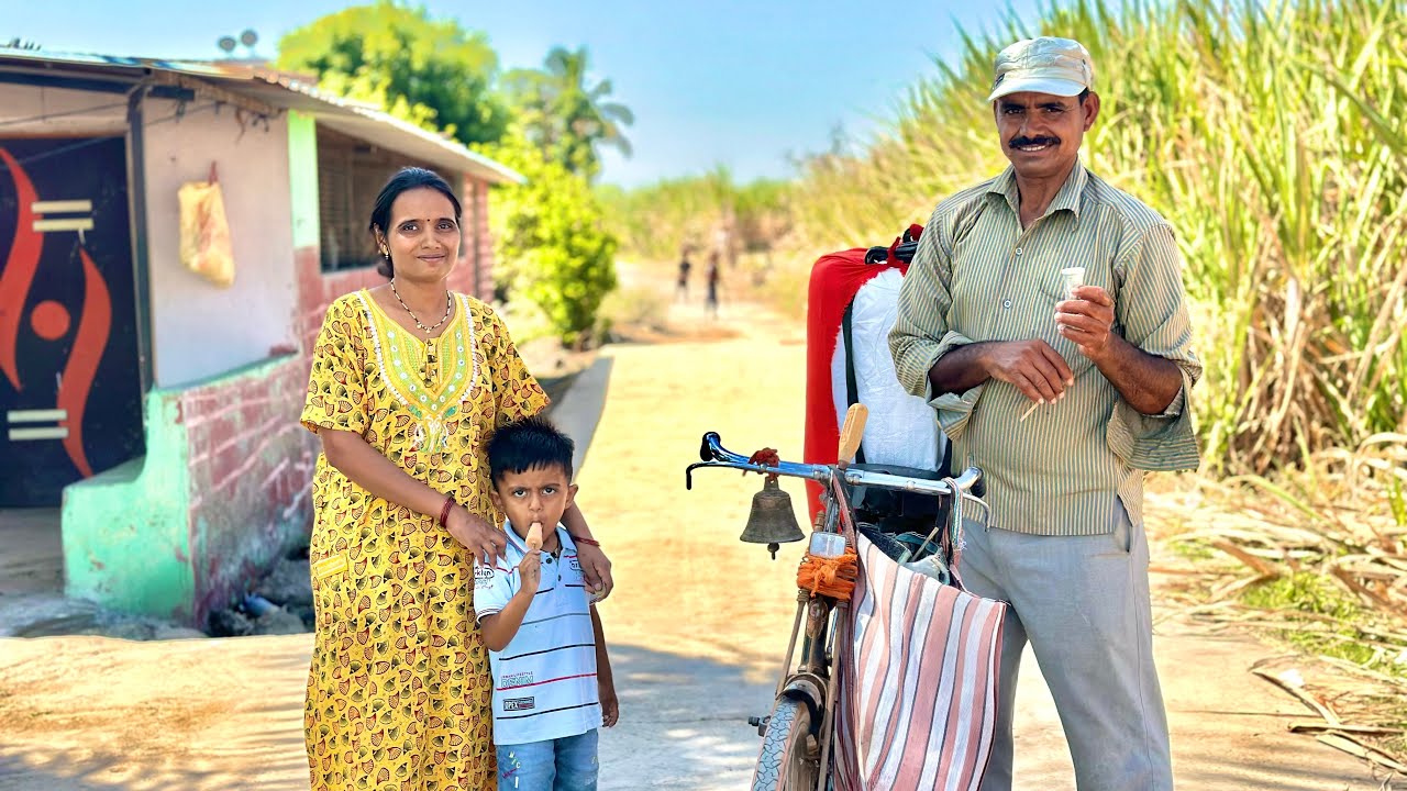 ice cream खाण्यासाठी किती रडतोय माऊली 😳