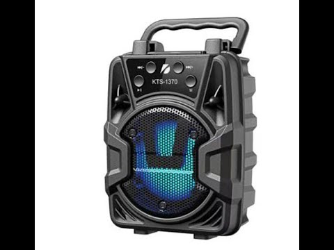 Kts Speaker Kts 1370 Original Factory Newest Wireless Portable Speaker 3 Inch Good Sound Mini Style 