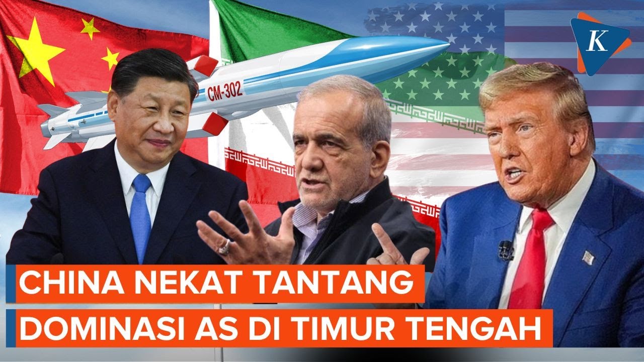 China Makin Berani Tantang Dominasi AS di Timur Tengah