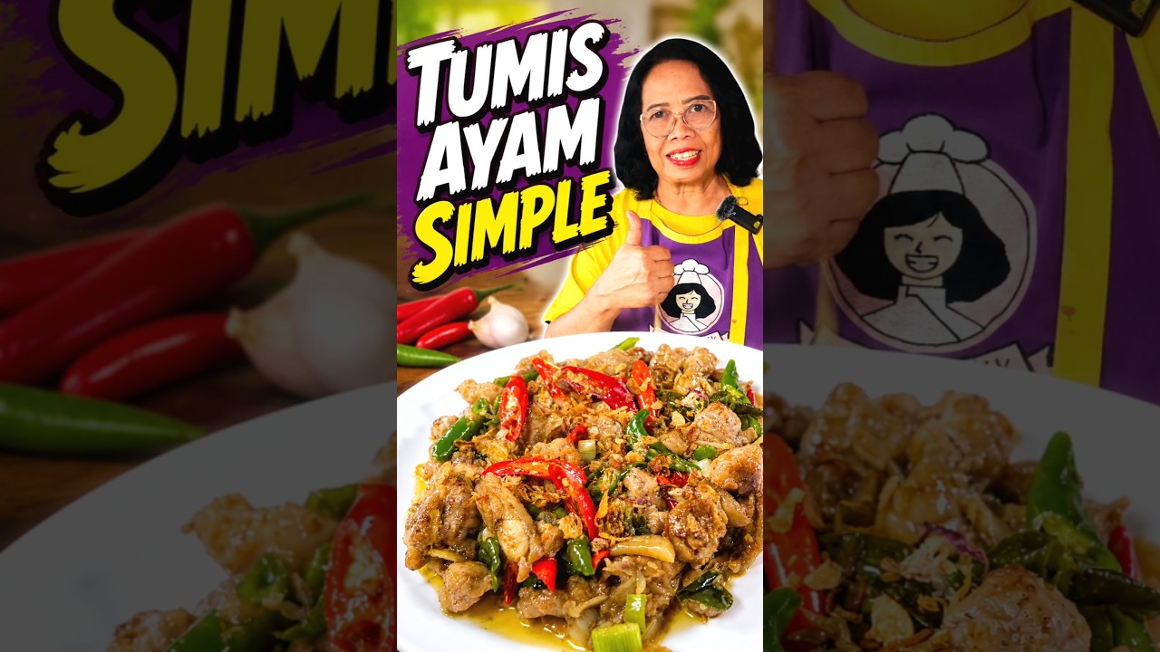TUMIS AYAM SIMPLE #masakansimple #masakansehat #resepayam #idebekal #sarapan #fypシ゚viral