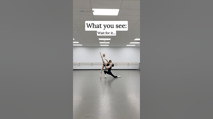 real POV of a Ballerina 🤩 | #ballet #shorts