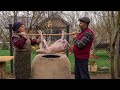 Roasting a Whole of Lamb in Tandoor Oven