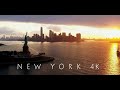 NEW YORK - NEW YORK - in 4K UHD  Aerial View - Before the Corona-Crisis hit the Big Apple