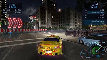 NFS Underground AI tries divebombing