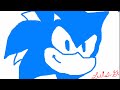 Sonic Speedpaint - By Luis G.