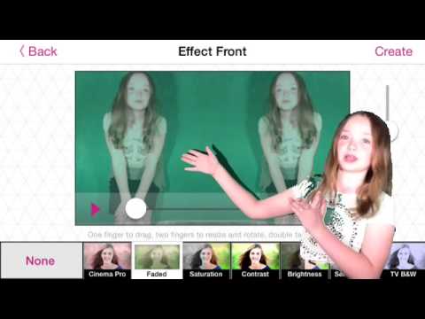 Video Star Tutorial #2 how to do the 2 people effect and sparkler effect