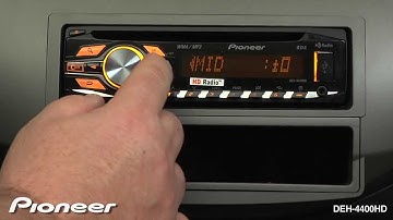 How To - DEH-4400HD - EQ Settings