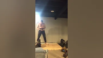 355 Lb Zercher Deadlift!!!! (20y/o)