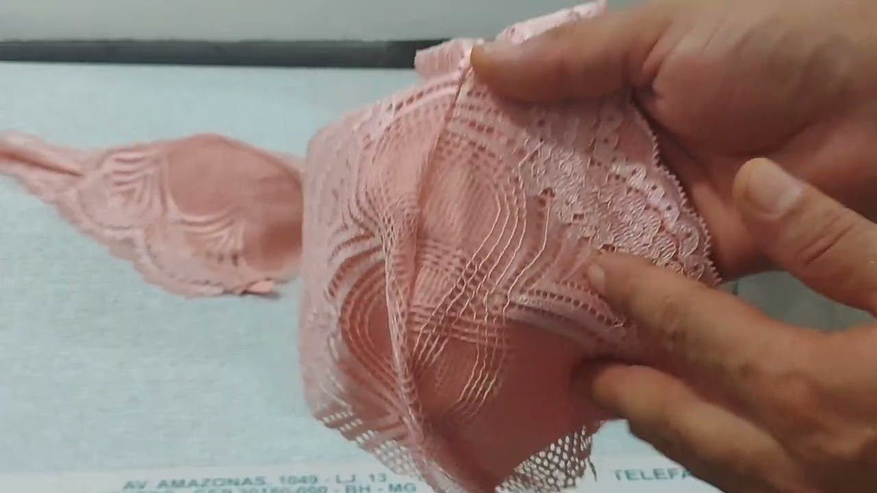 Top sutiã de renda sem bojo com aro #Confecção e #MoldeGrátis