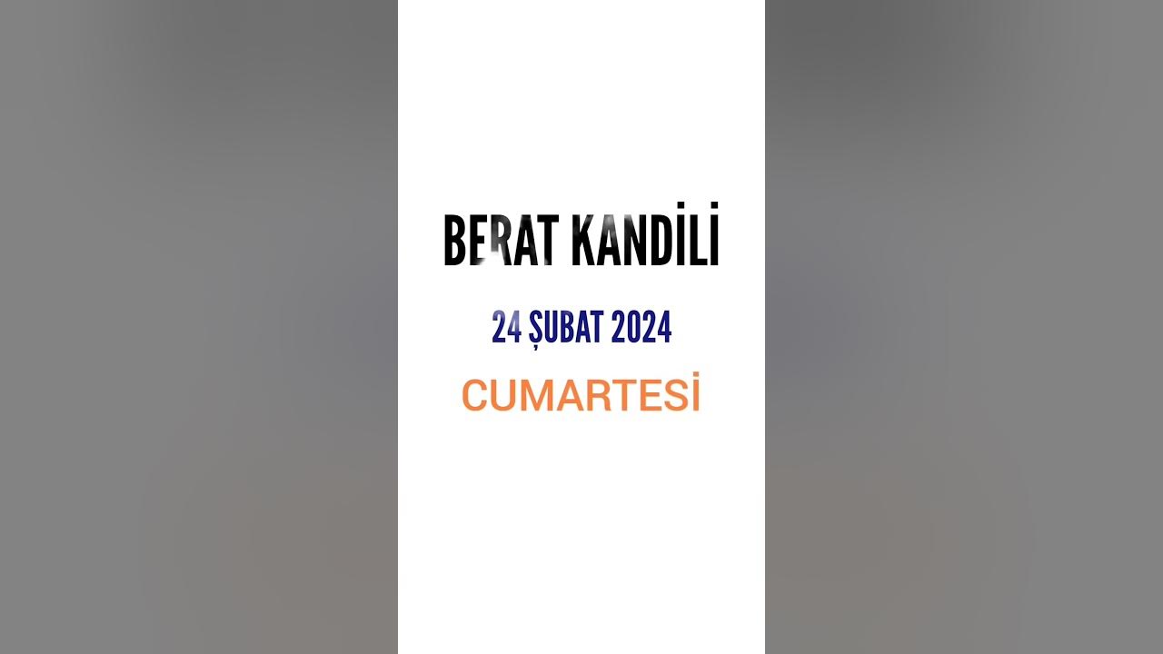 2024 yılı Kandil Günleri ve Kadir Gecesi ne zaman? dinigünler 