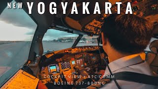 TERLALU BAGUS // YOGYAKARTA INTERNATIONAL AIRPORT // COCKPIT VIEW