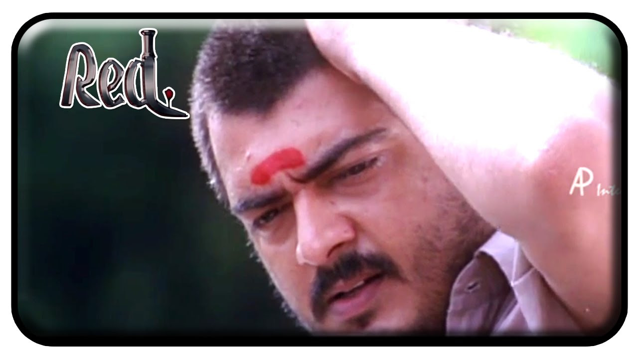 Red Tamil Movie  Scenes  Ajith Falls for Priya Gill  Raghuvaran  Deva  Singampuli