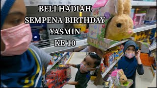 Sambungan anak2 beli mainan birthday Yasmin #part2