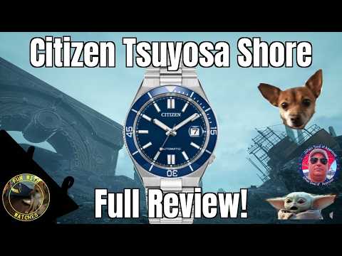 Citizen Tsuyosa Shore Automatic Integrated Bracelet Watch Review!