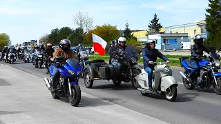 Suwalskie Rozpoczęcie Sezonu Motocyklowego 2024 - Parada - Suwałki 27.04.2024