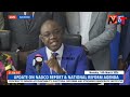 ODM ADDRESSES THE NATION ON 10 POINT AGENDA NADCO REPORT ODM ADDRESSES THE NATION ON 10 POINT AGENDA NADCO REPORT