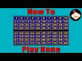 How To Play Keno