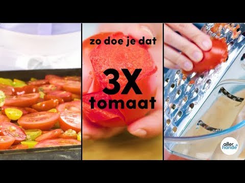 Video: Hoe Een Tomaat Raspen