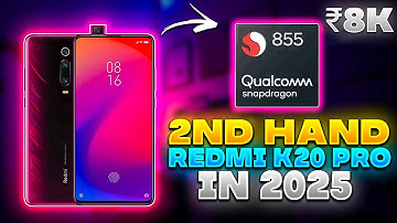 Redmi K20 Pro in 2025 🔥 2nd Hand Flagship Under ₹8,000 | Snapdragon 855 Gaming Test & Worth Buying?