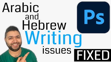 How To Fix Arabic or Hebrew Language Not Supported In Photoshop 2021