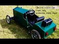 Homemade electric go kart for kids in vintage style - part 2 - frame, body, suspension, engine Homemade electric go kart for kids in vintage style - part 2 - frame, body, suspension, engine