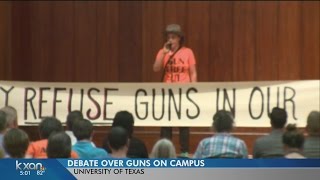 UT professors speak on both side of campus carry at forum