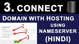 How To Connect Domain Name with Web Hosting using NameServer | DNS Records Explained in HINDI screenshot 3