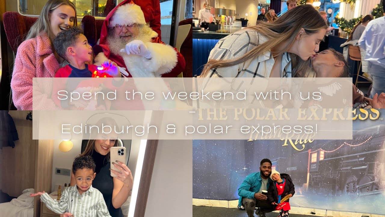 Festive Vlog Come To The Polar Express Edinburgh With Us YouTube Festive Vlog Come To The Polar Express Edinburgh With Us YouTube