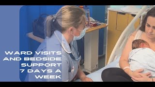 World Breastfeeding Week 2022 at Princess Anne Hospital, UHS, Southampton.