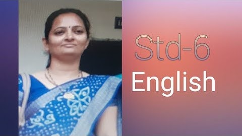 std 6 English Unit  1Taste of India sem 2 activity 3