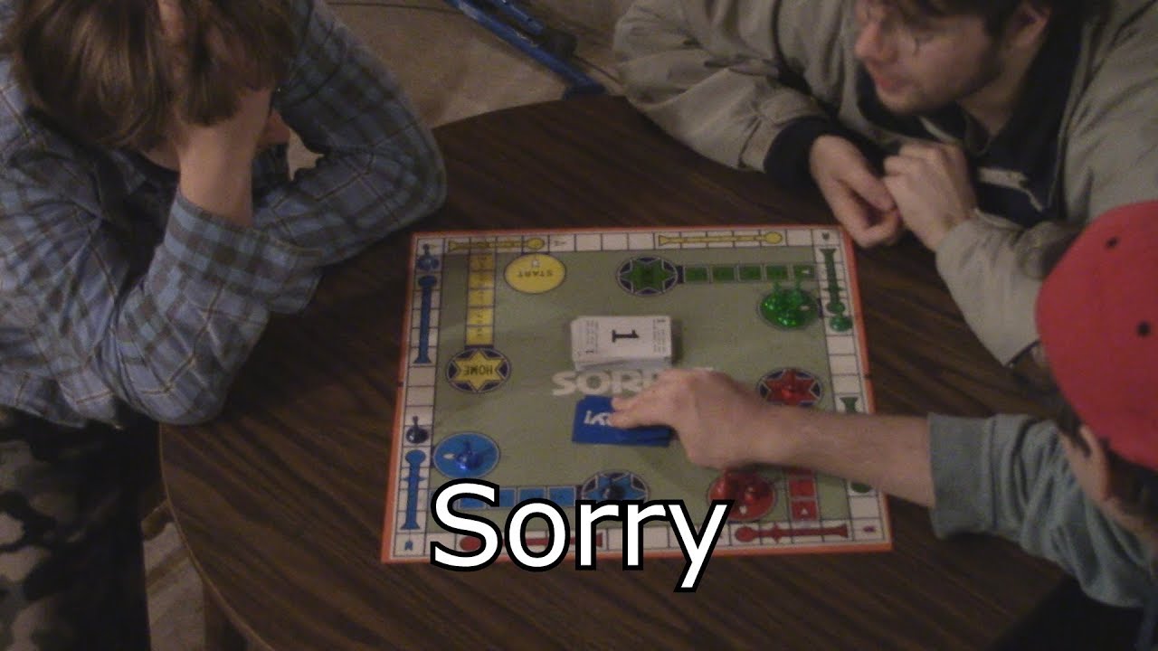 Board Gamers Episode 5 Sorry Part 1 Of 2 Youtube