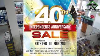 Post Independence Sale!