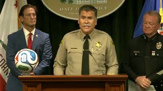 D.A. Hochman, Law Enforcement Discuss Public Safety Preparedness for 2026 FIFA World Cup @LACountySheriff