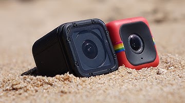 Polaroid Cube VS GoPro Hero4 Session SIDE-BY-SIDE COMPARISON | DansTube.TV