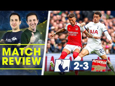 SET PIECE WOES ONCE AGAIN! • Tottenham 2-3 Arsenal [MATCH REVIEW STREAM]