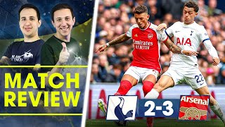 SET PIECE WOES ONCE AGAIN! • Tottenham 2-3 Arsenal [MATCH REVIEW STREAM]